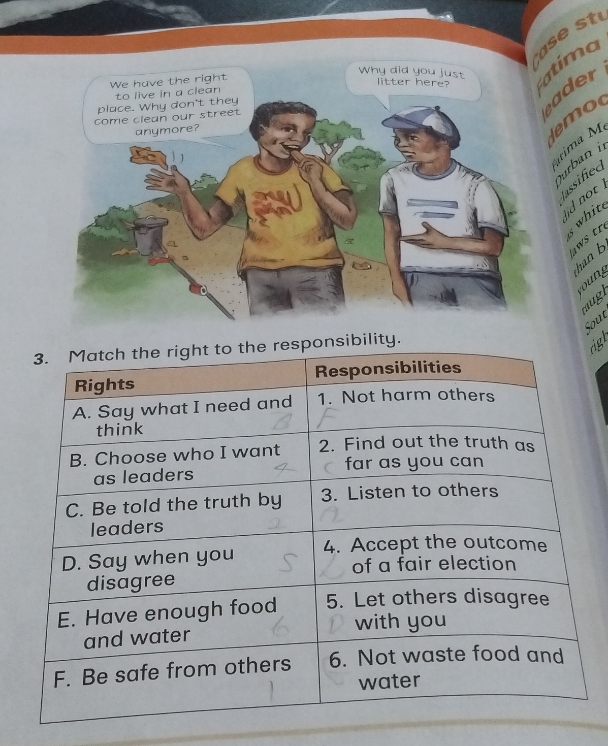 3 answer it case stu We have the right why did