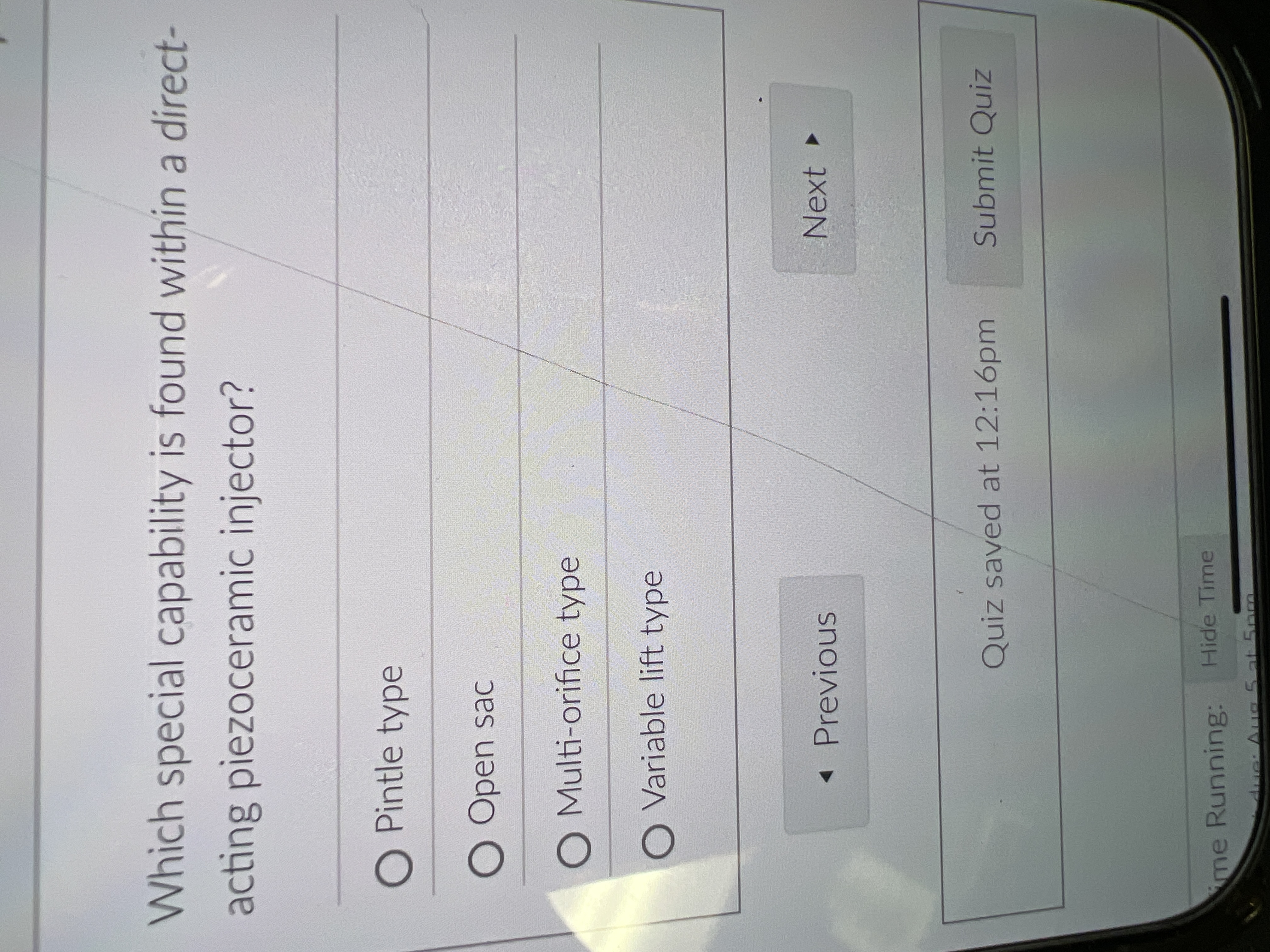 What is the correct answer Which special