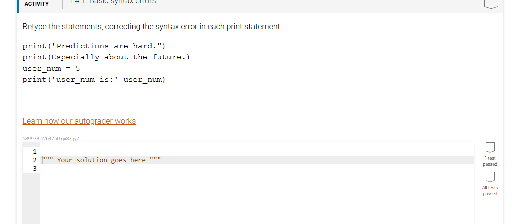 Solve' ACTIVITY . I. basic Symildx elfor5. Retype