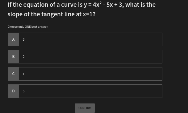 how to solve If the equation of a curve is y =