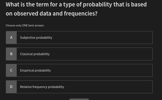 how to solve What is the term for a type of