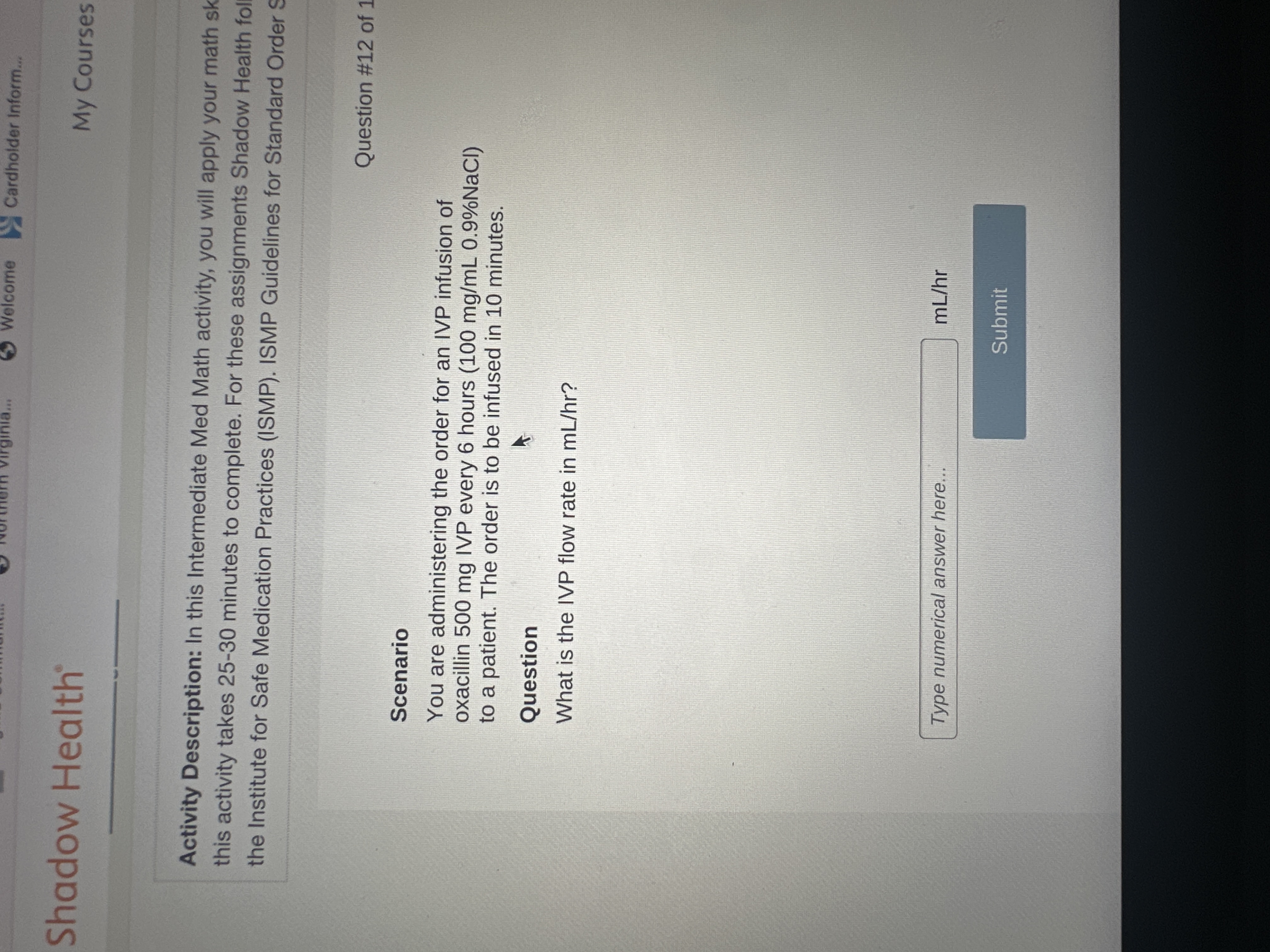 Show work jinia... Welcome Cardholder Inform..