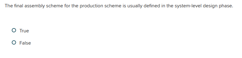 pls solve The final assembly scheme for the