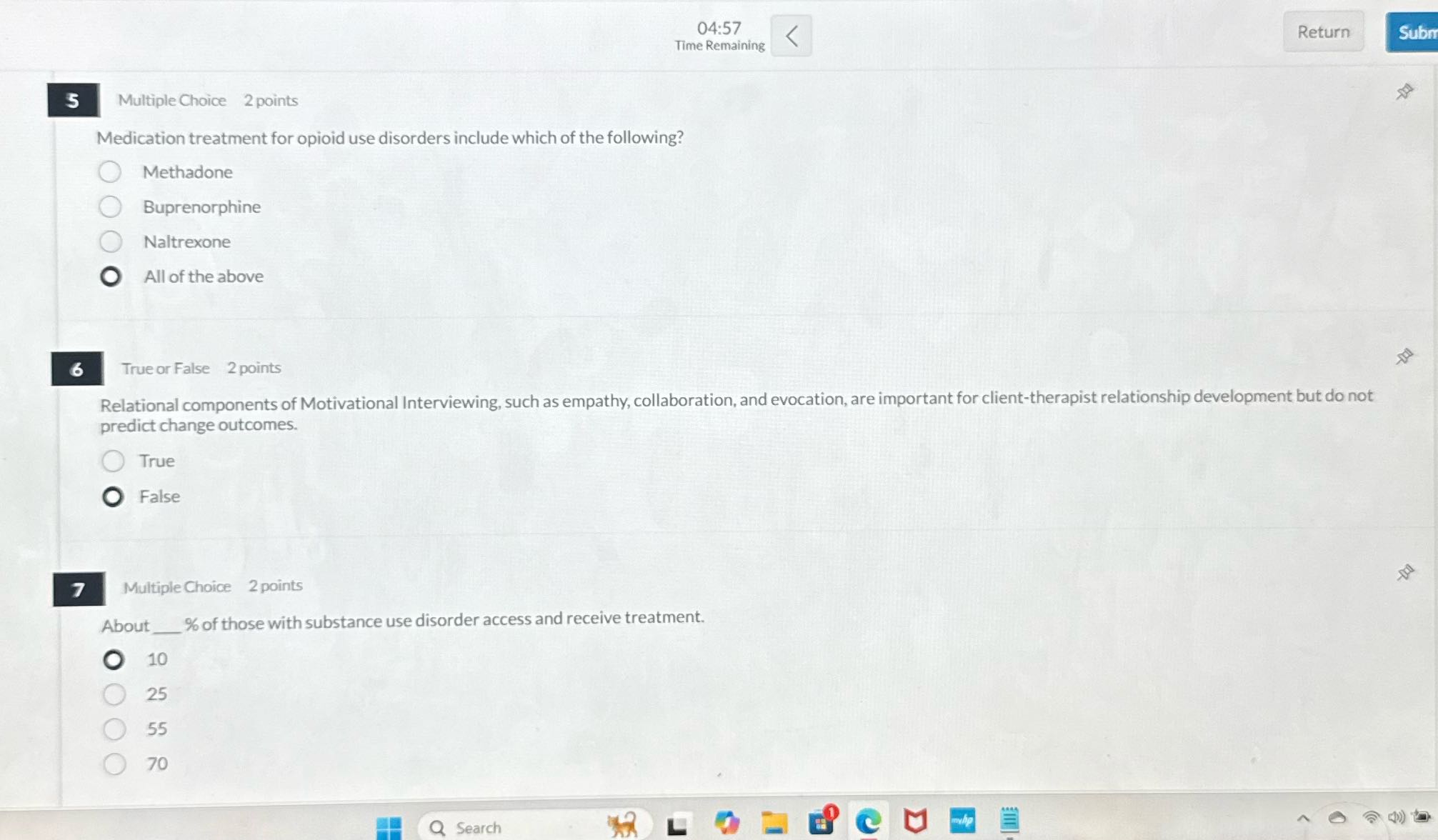 04:57 Time Remaining