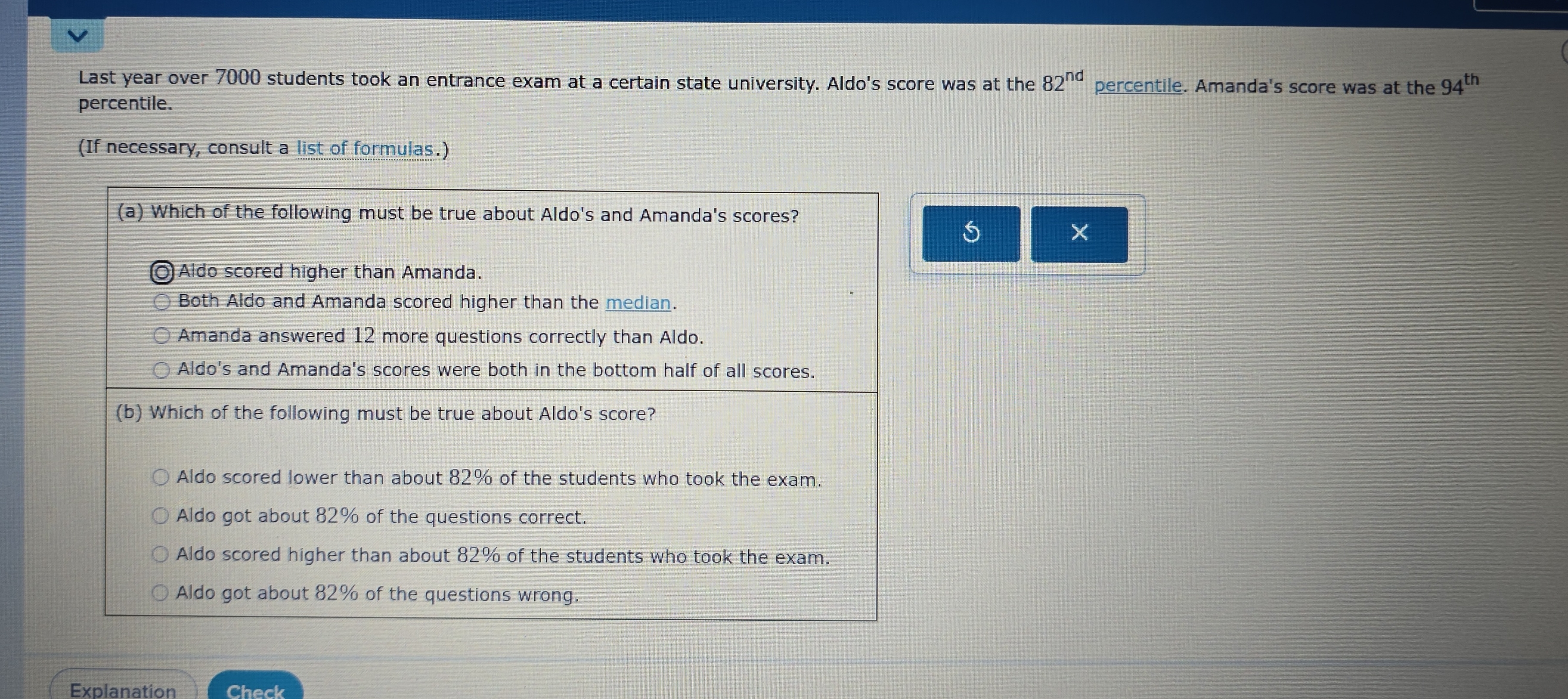Solve Last year over 7000 students took an