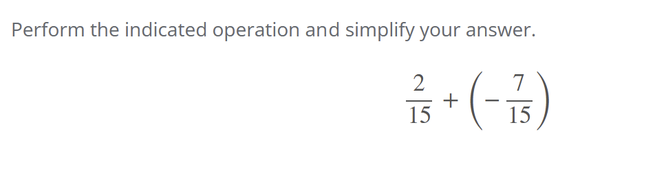 soolve Perform the indicated operation and