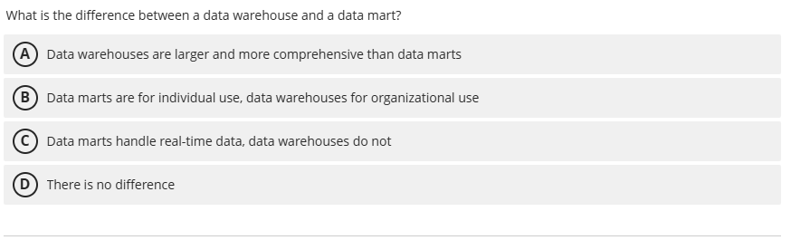 Solve What is the difference between a data