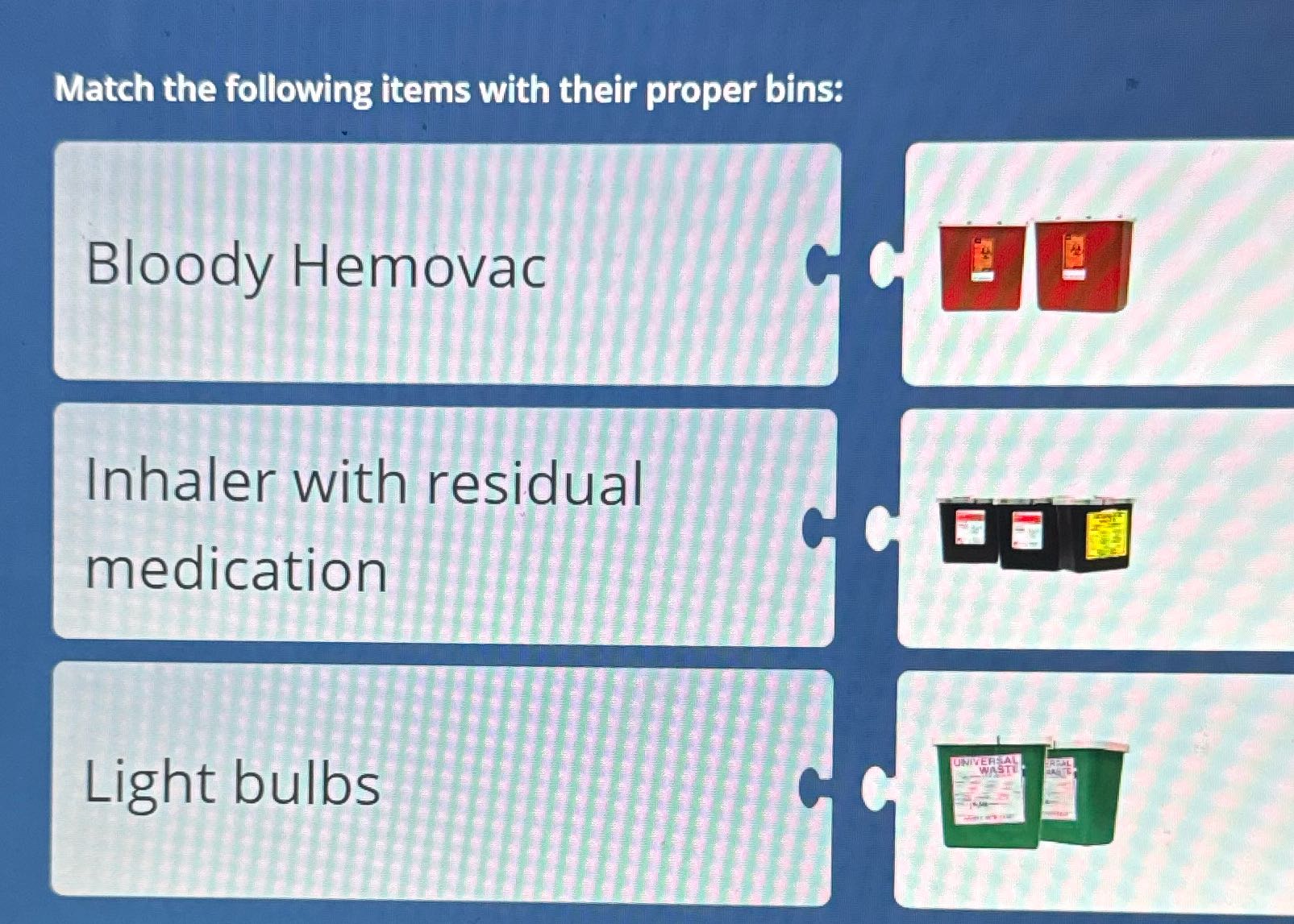 Y Match the following items with their proper