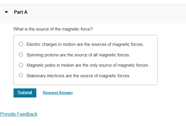 ans ~ PartA What is the source of the magnetic