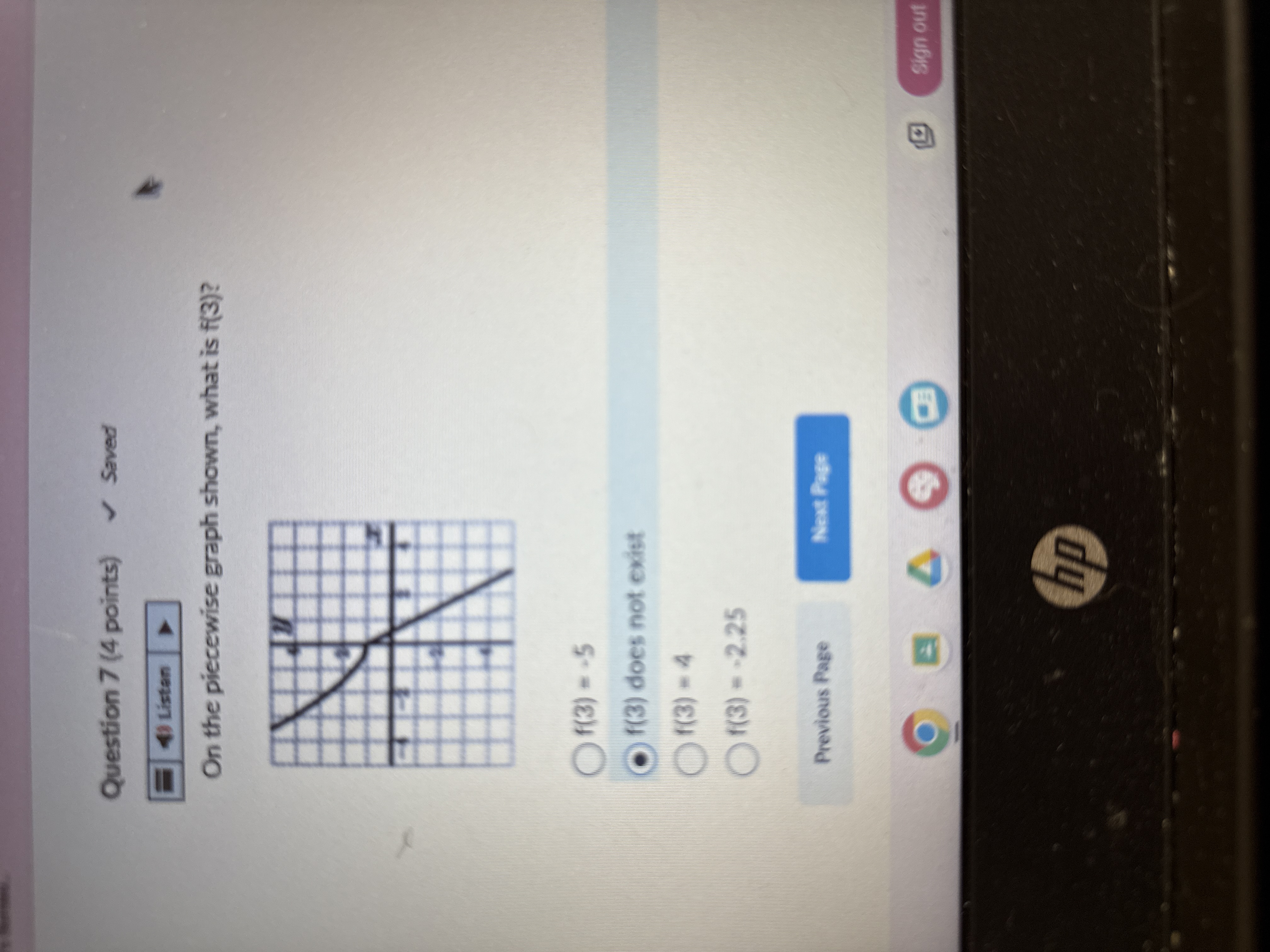 Question 7 (4 points)