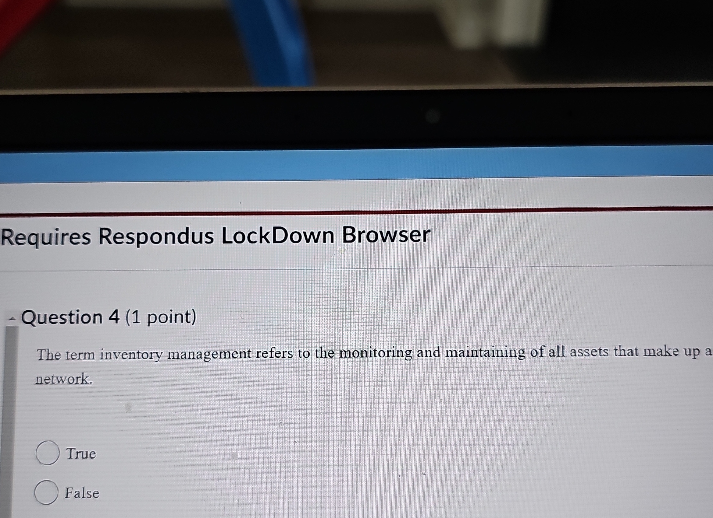 Solve Requires Respondus LockDown Browser _ -