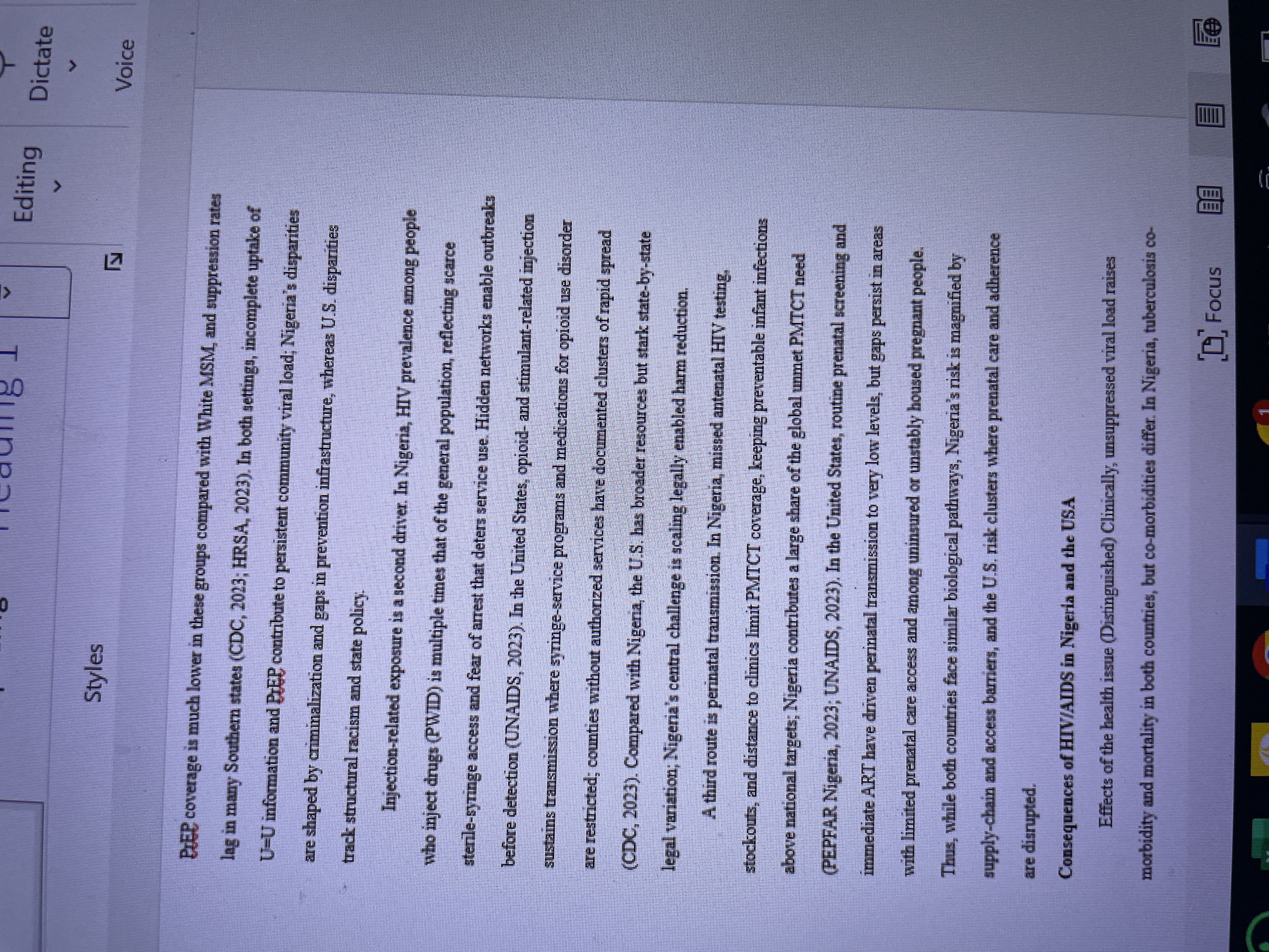 T Editing Dictate Styles Voice PLEP coverage is