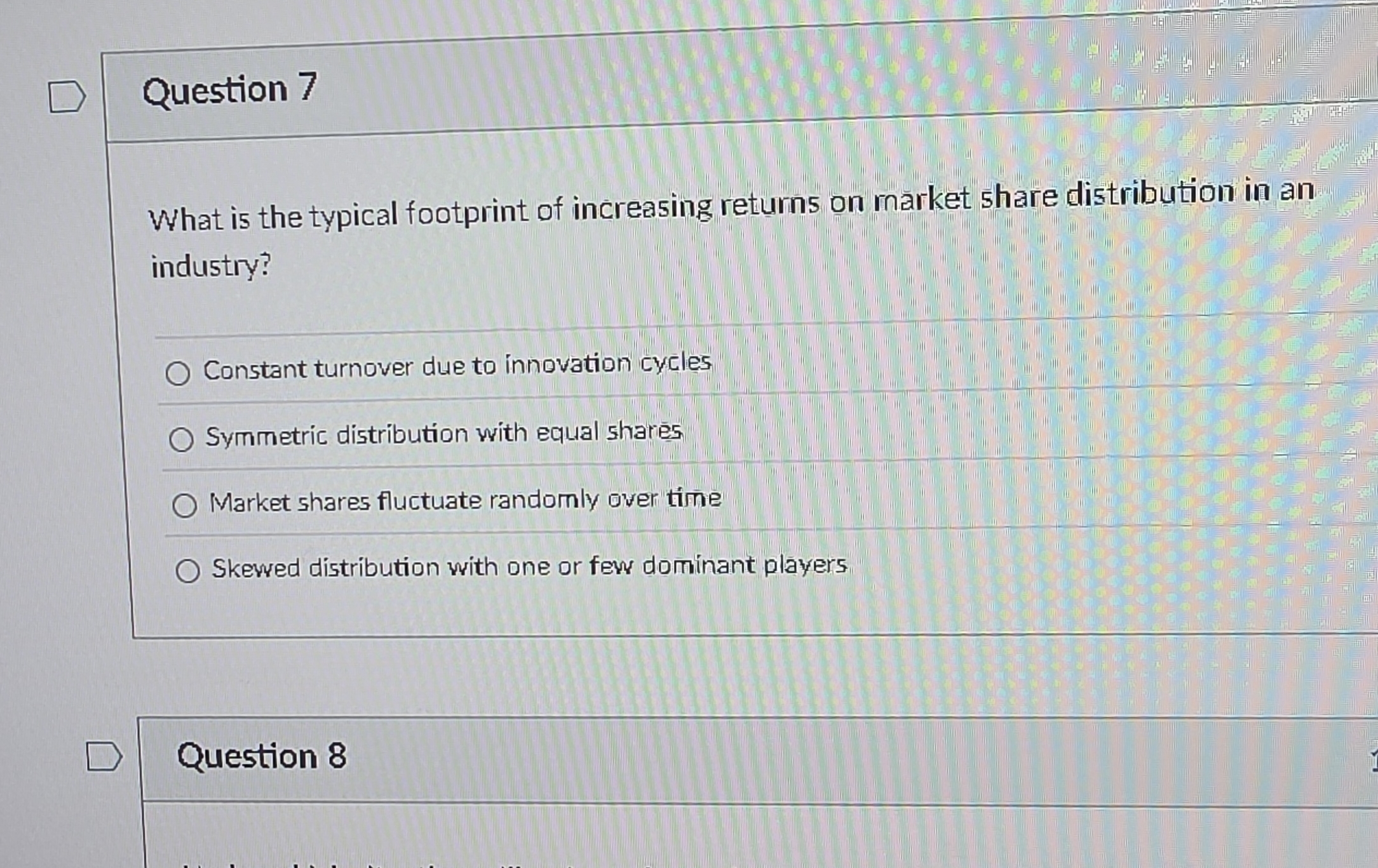 Solve D Question 7 What is the typical footprint