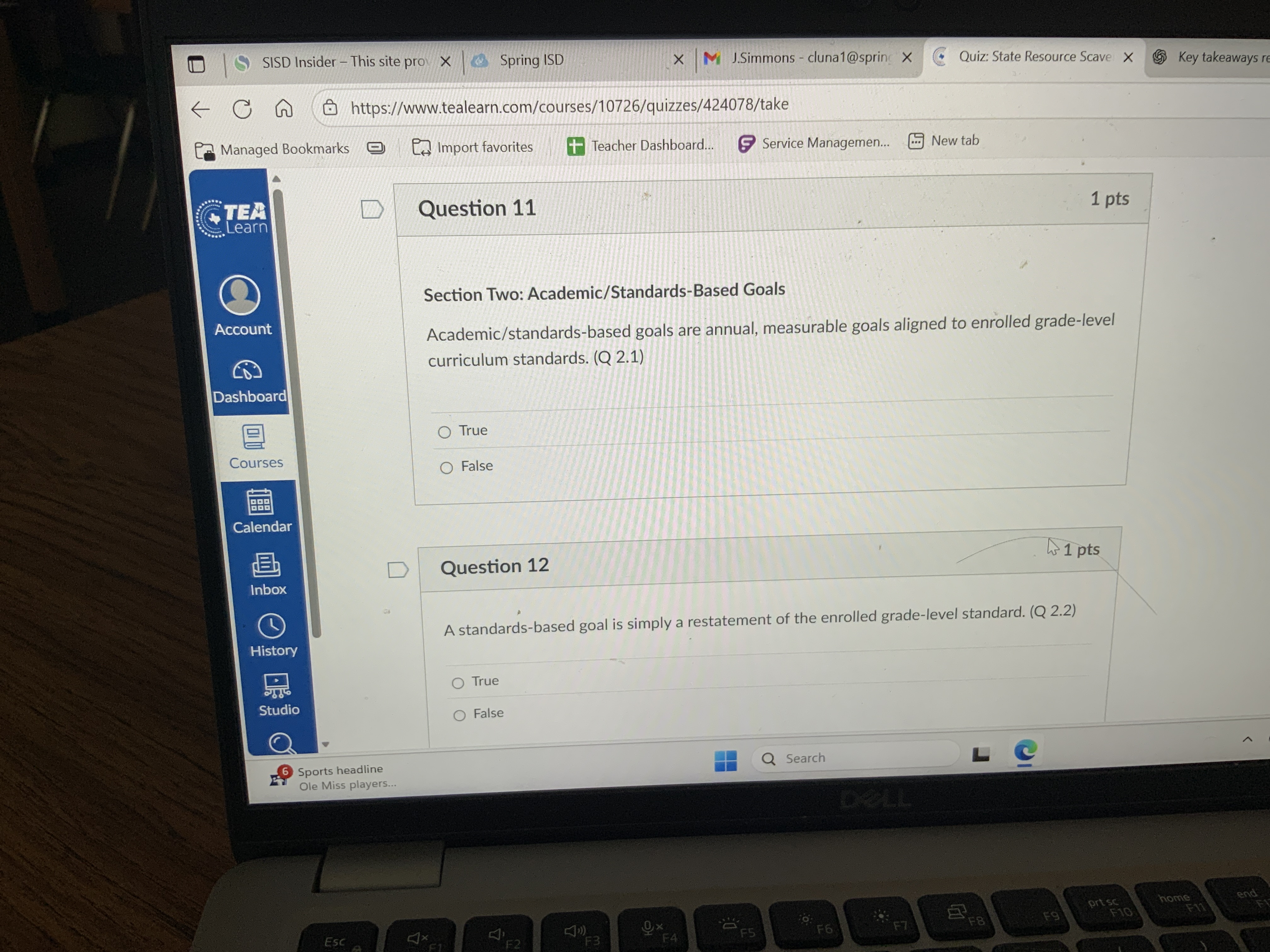 S SISD Insider - This site prov x Spring ISD X M