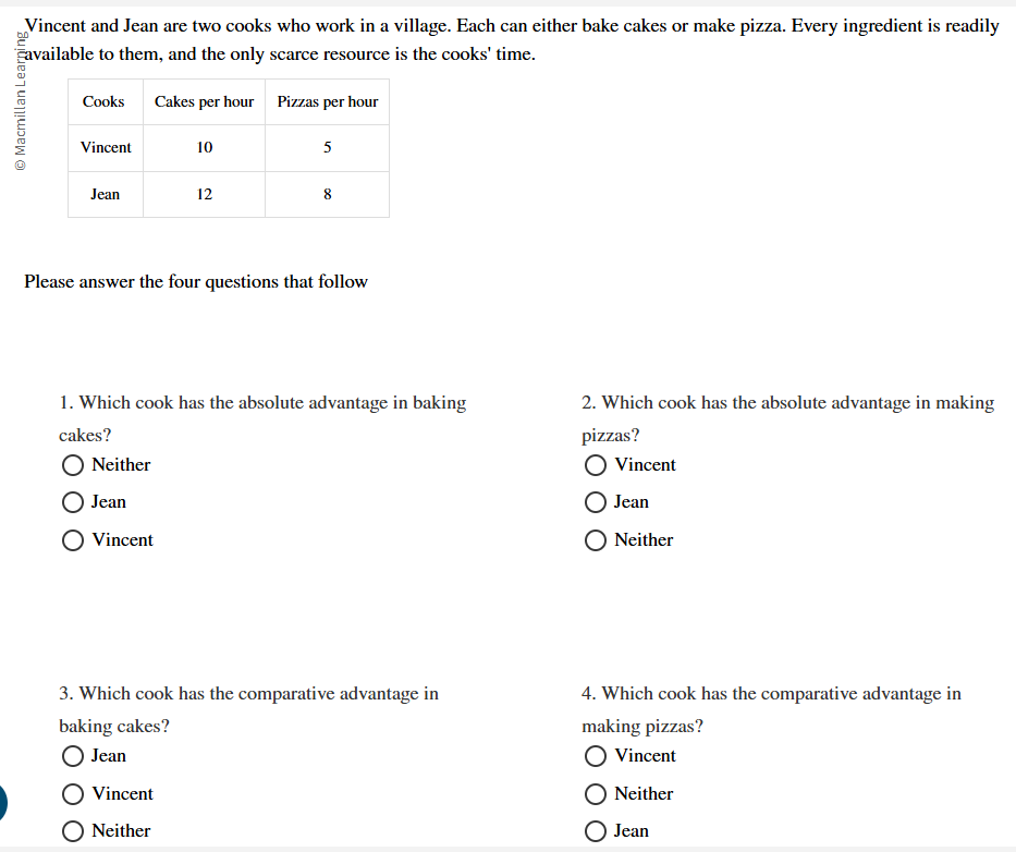 k V arging Macmillan Le Pl incent and Jean are
