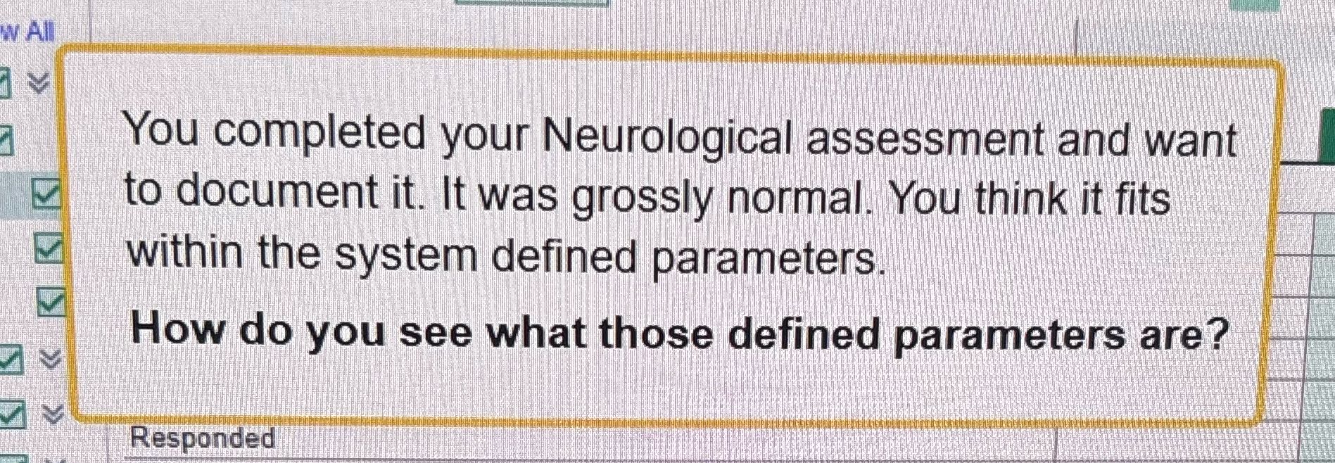 the question W All You completed your