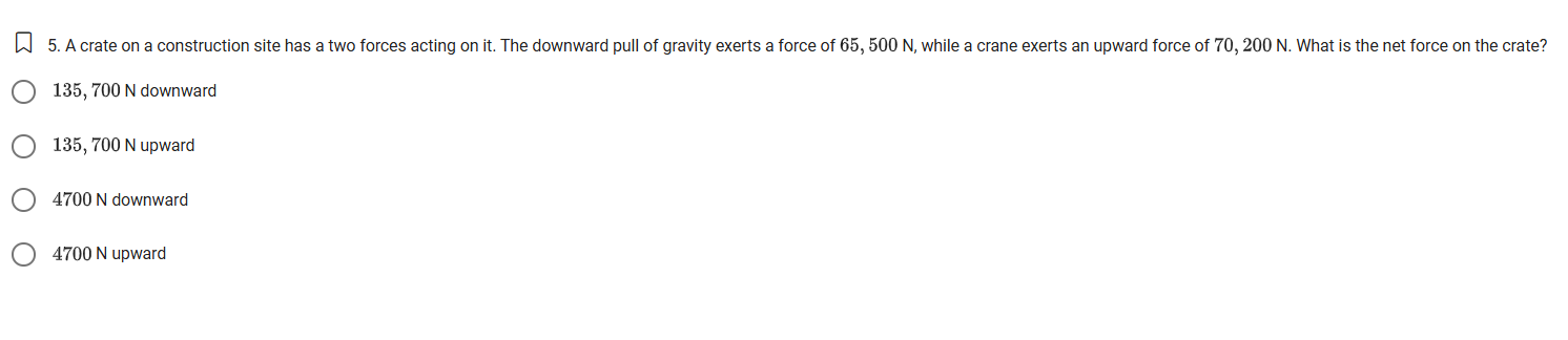 Can you help me solve W 5. A crate on a