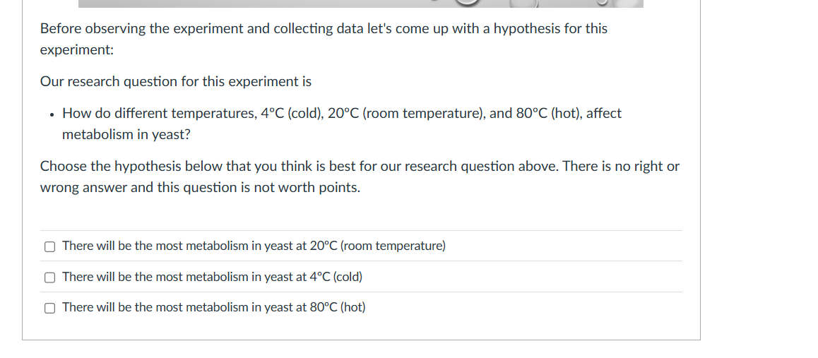solve el he i Before observing the experiment and