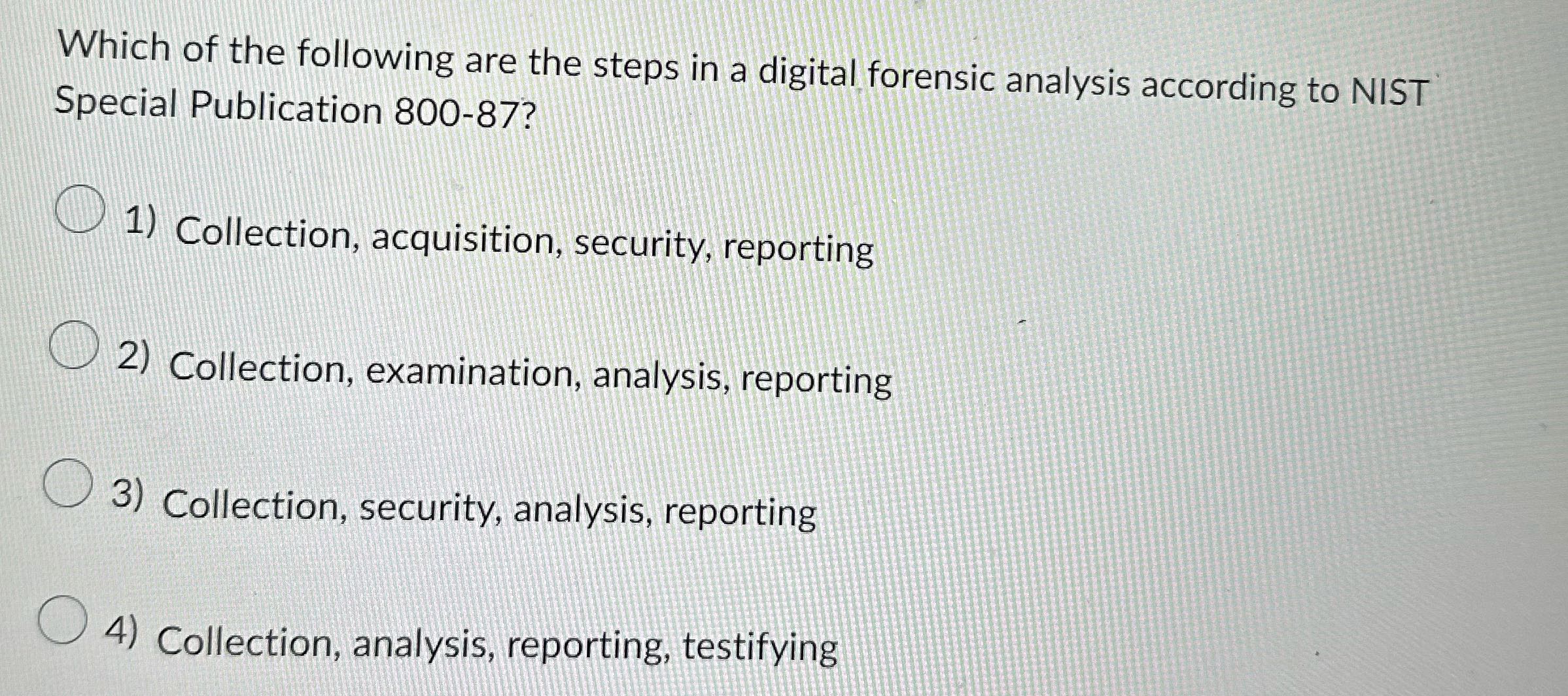 Solve Which of the following are the steps in a