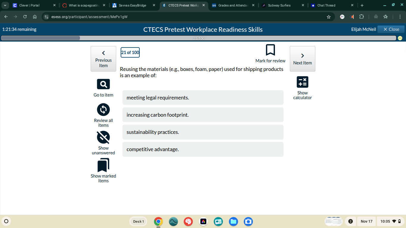 v C Clever | Portal X (What is scapegoating x /s
