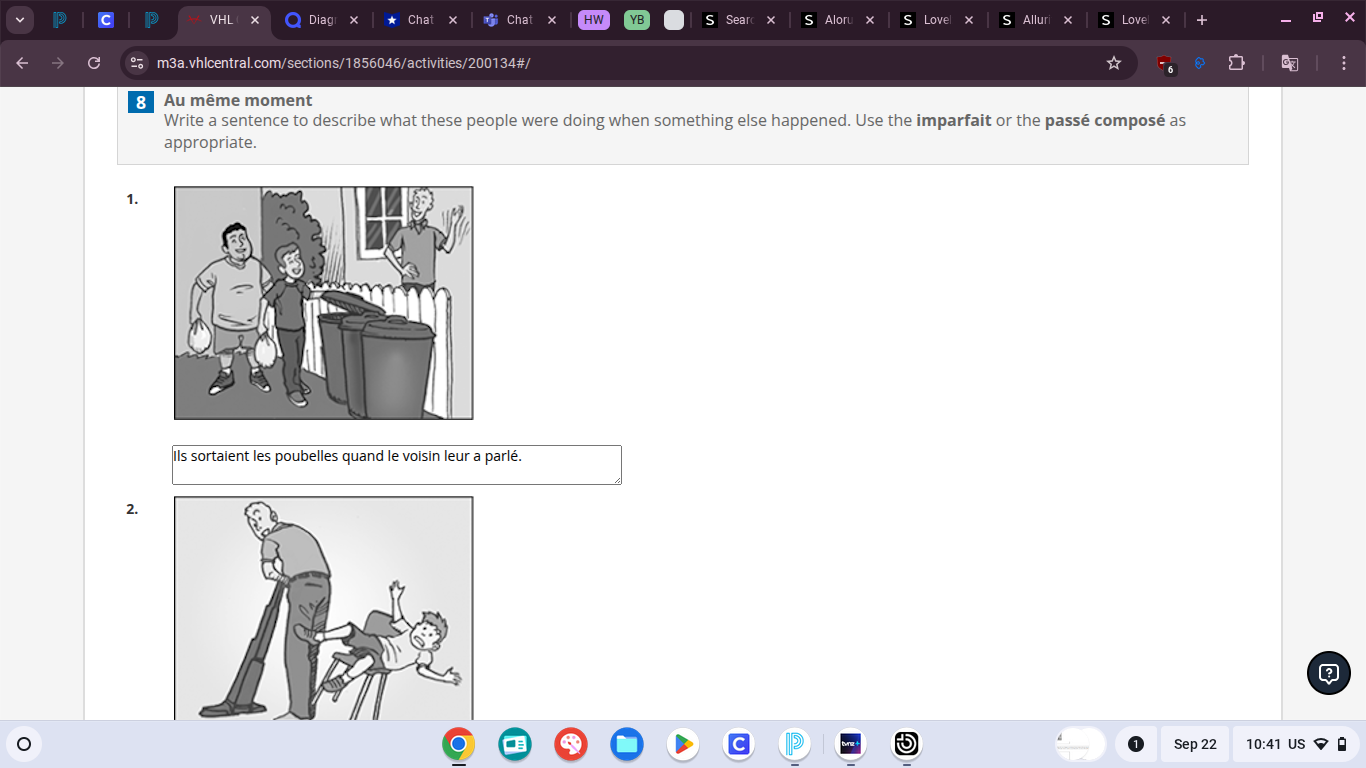 Write a sentence to describe what these people