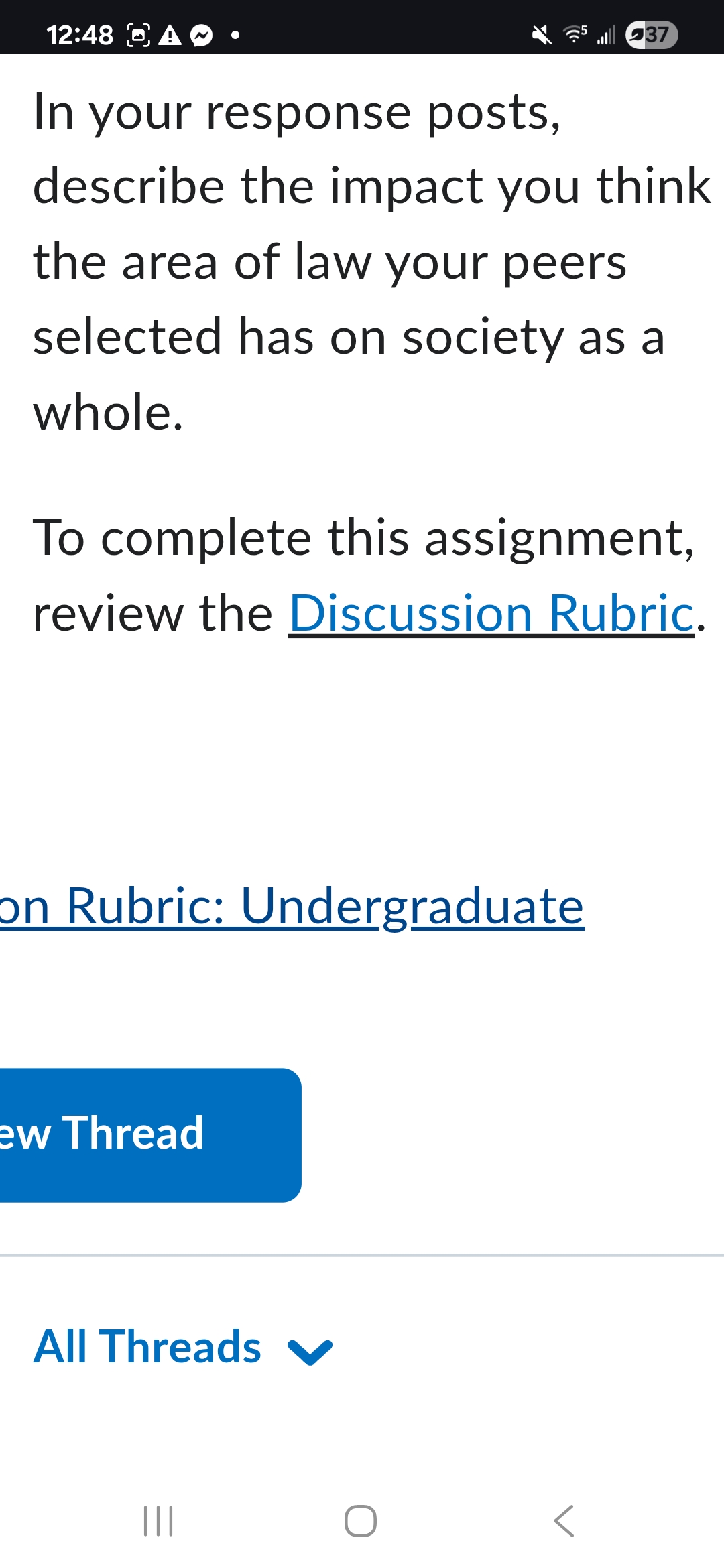 set: a ~ In your response posts, describe the