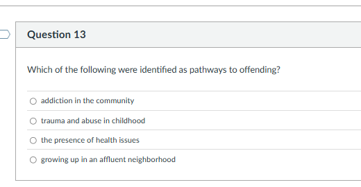 Regarding women and the criminal justice system,