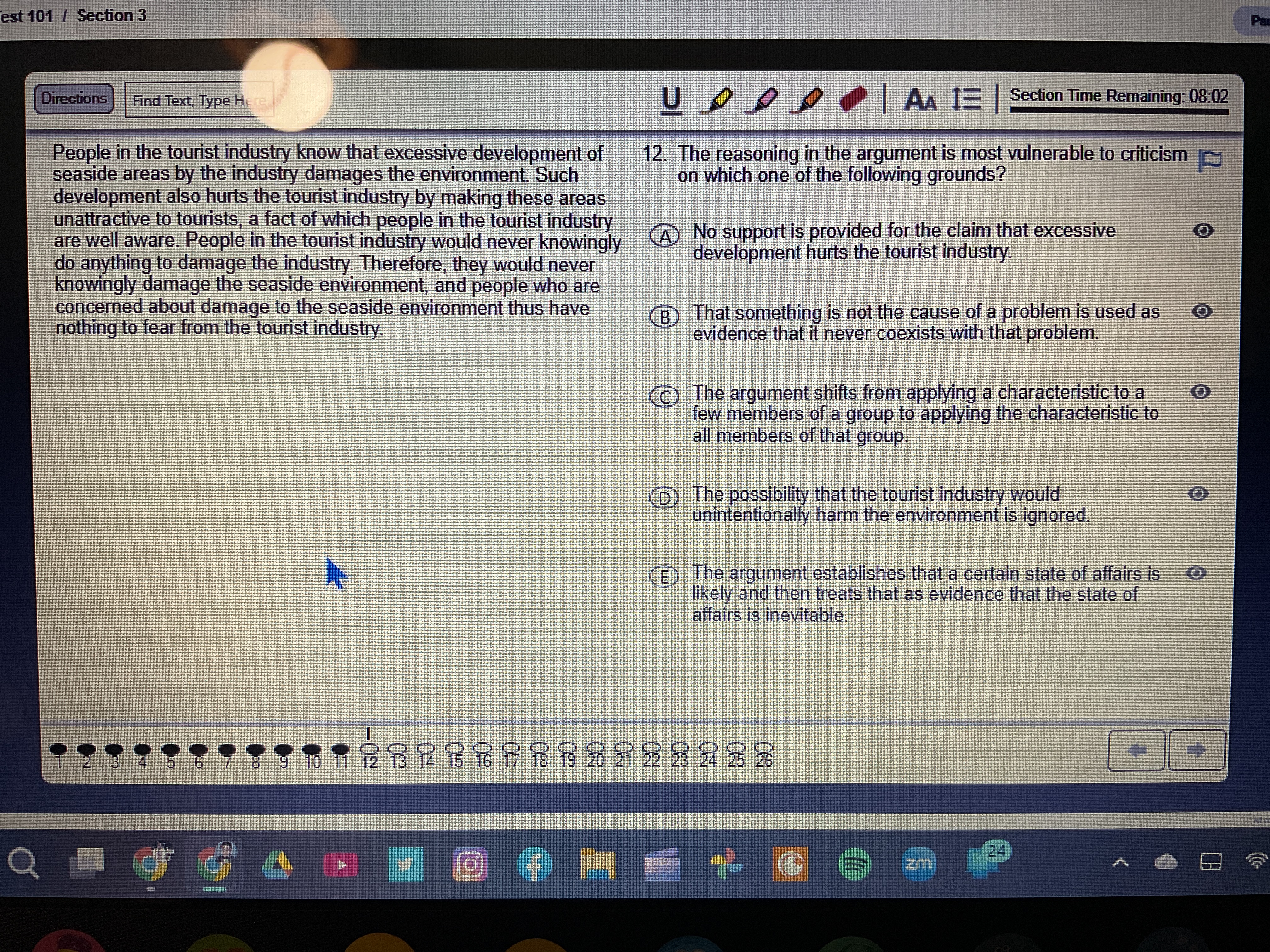 LSAT Prep 101 Section 3 est 101 / Section 3