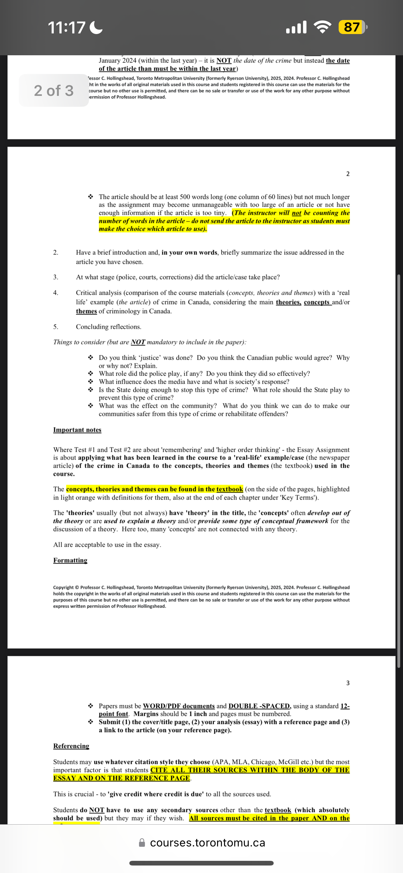 Toronto Metropolitan University (formerly Ryerson