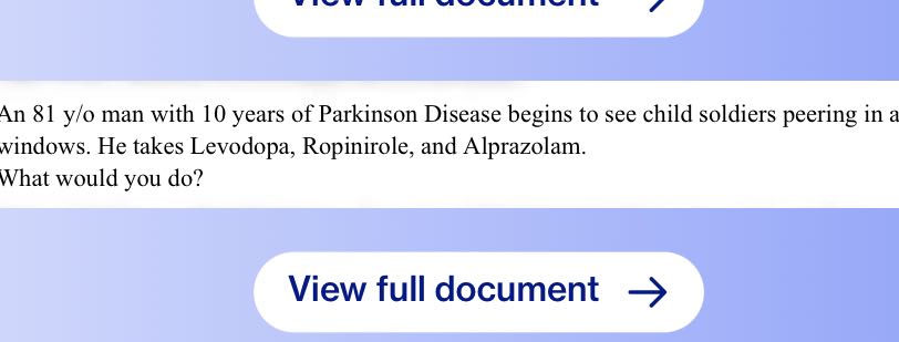 Give me the case with answer An 81 y/o man with