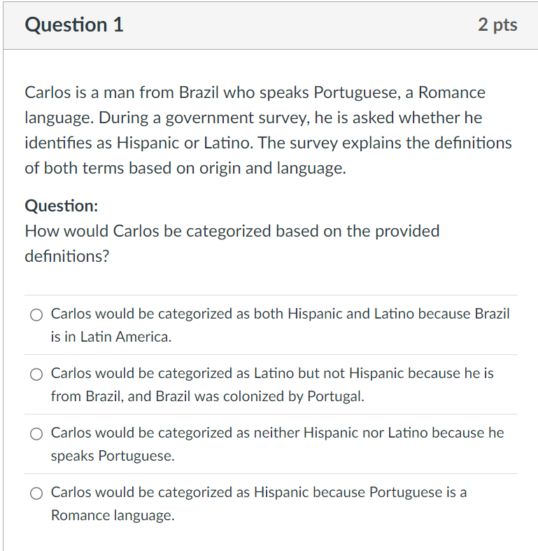 perspectives in justice studies Question 1 2 pts