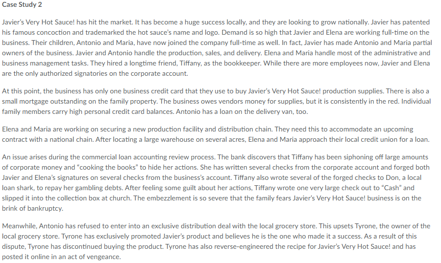 Determine the legal defenses Javier and Elena