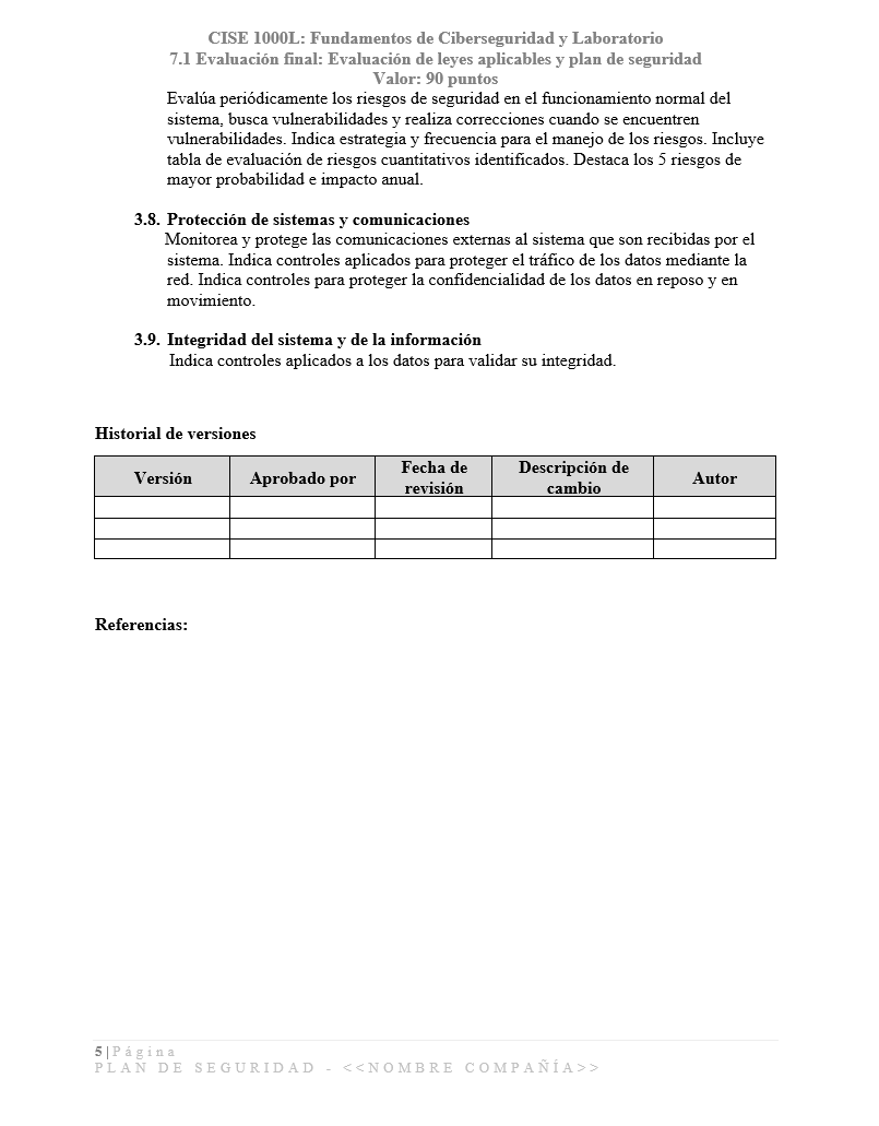 Instructions: Before beginning this final