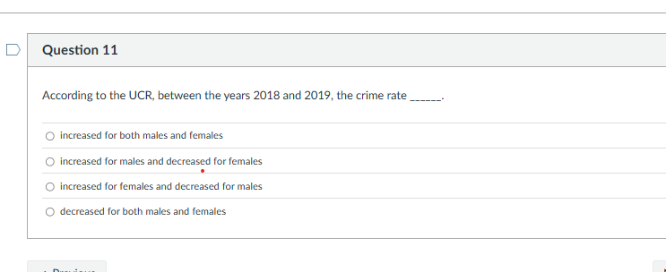 Regarding women and the criminal justice system,