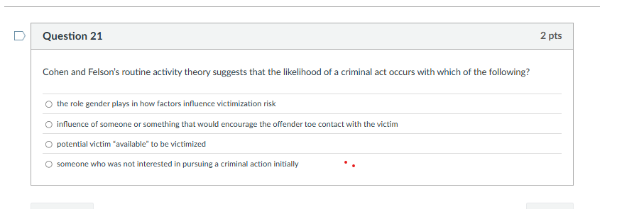 Regarding women and the criminal justice system,