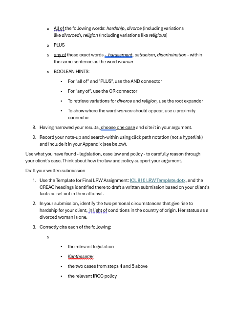 Case Study You are a newly licensed immigration