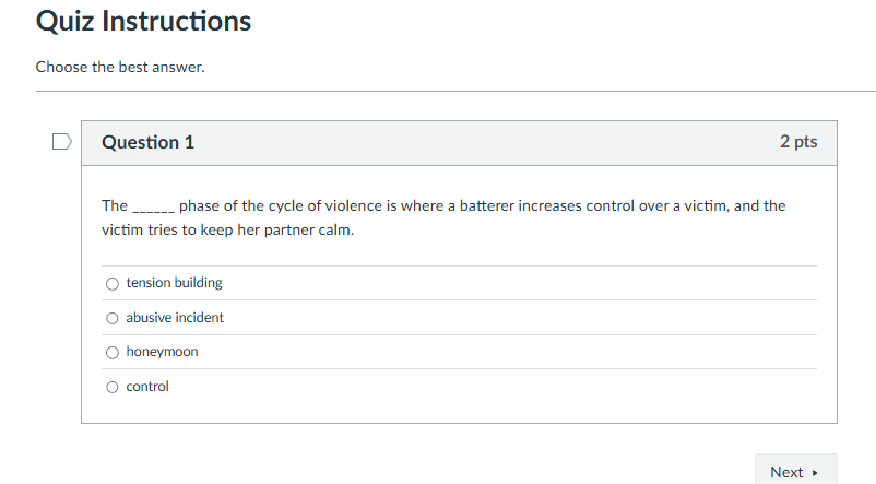 Regarding women and the criminal justice, select