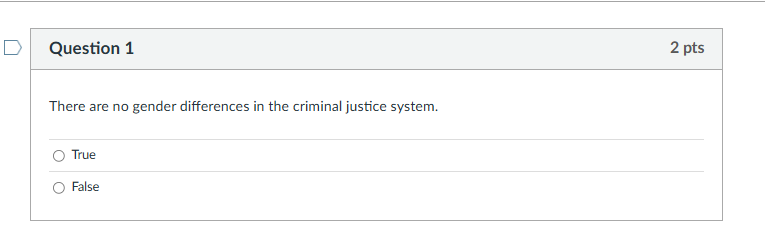 Regarding women and the criminal justice system,
