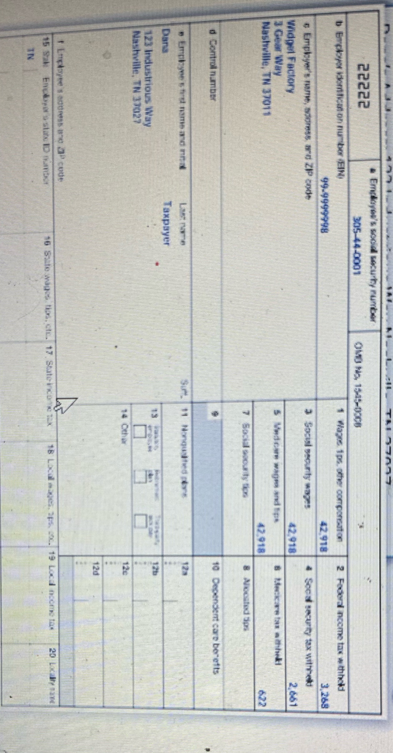 Need to file tax return for this Tax Scenario &