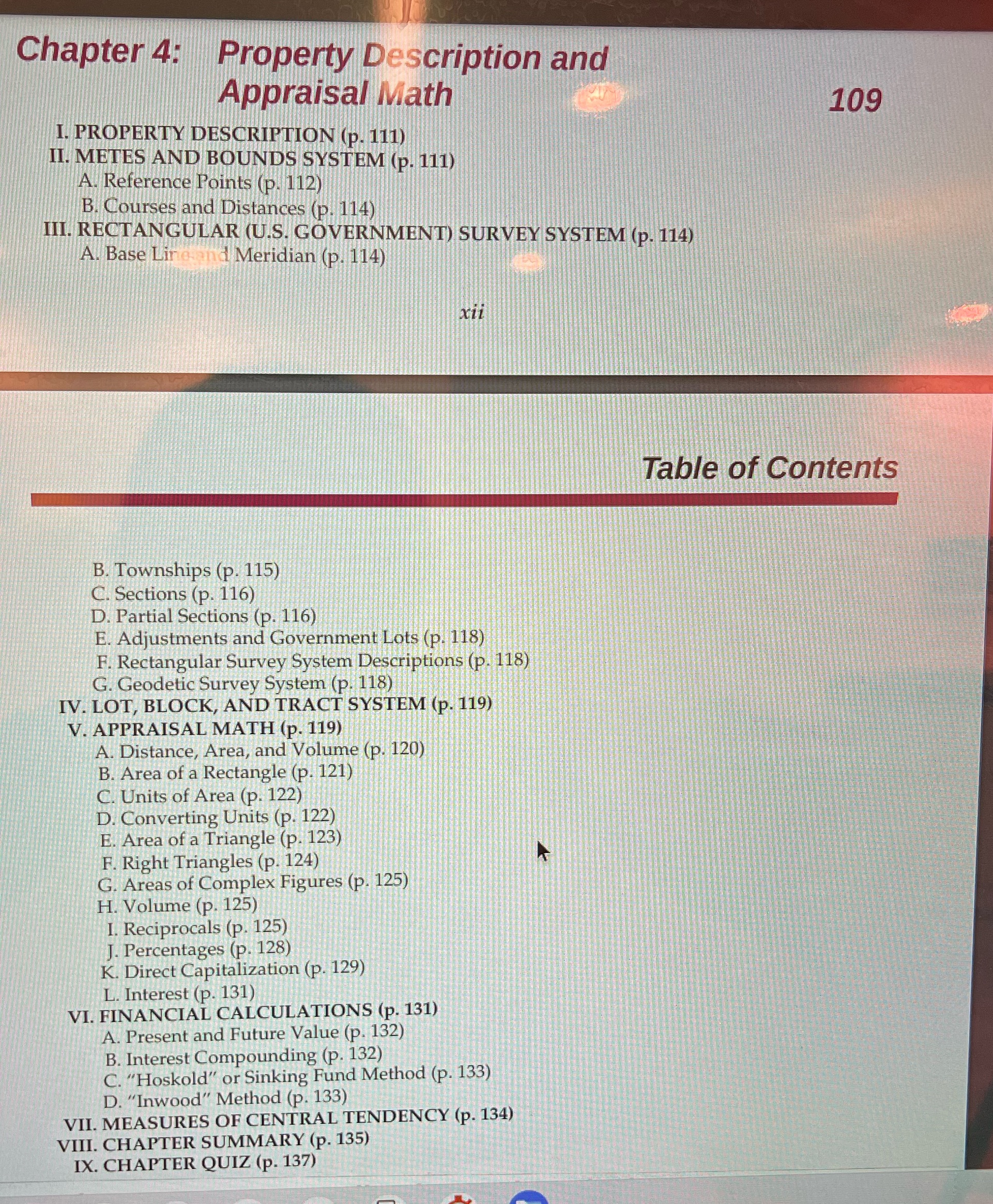 Chapter summary from all this objective that are