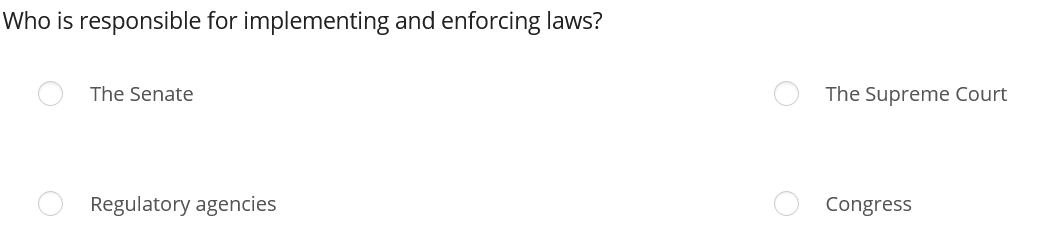 Who is responsible for implementing and enforcing