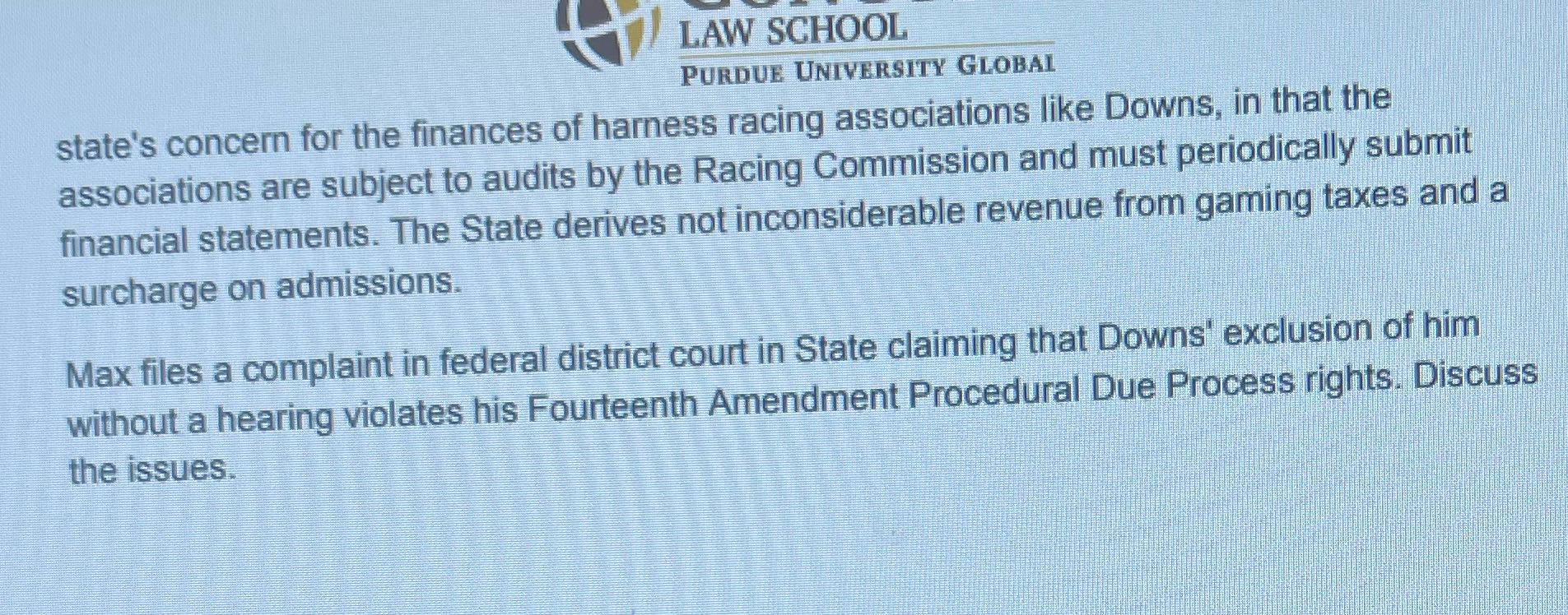 Discuss all of this and put in IRAC format clear