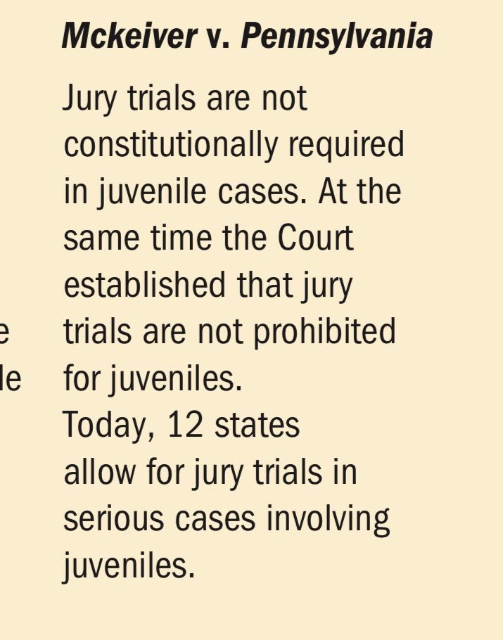 Write a 100 word summary of Mckeiver v