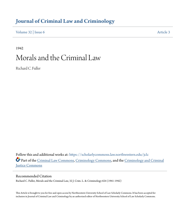 Respect for Law Week 2 Journal Video Link: