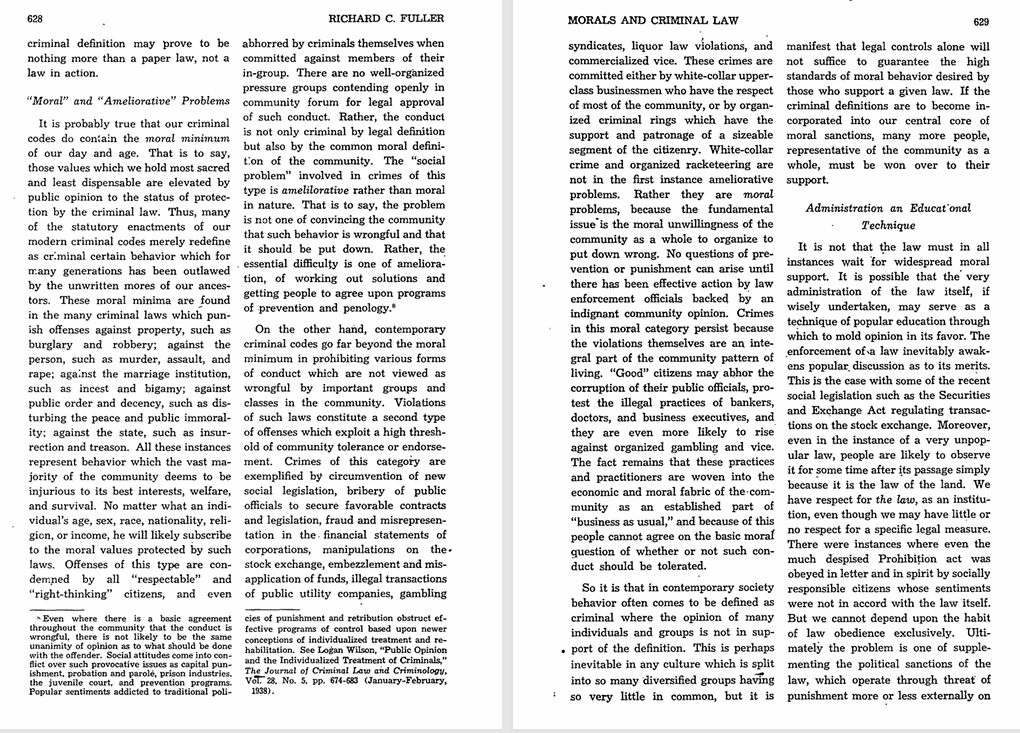 Respect for Law Week 2 Journal Video Link: