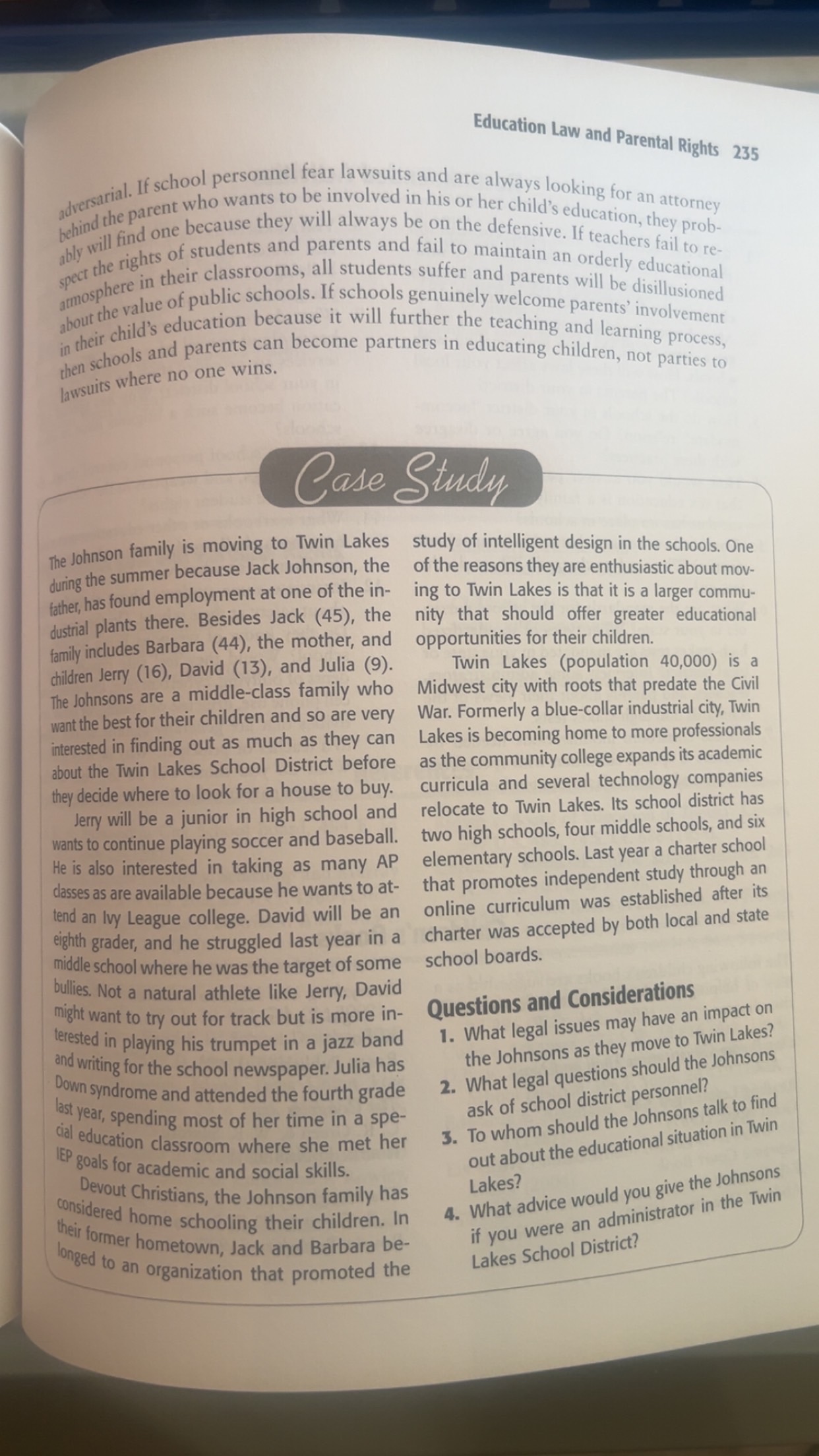 Learning Objective : Demonstrate an understanding