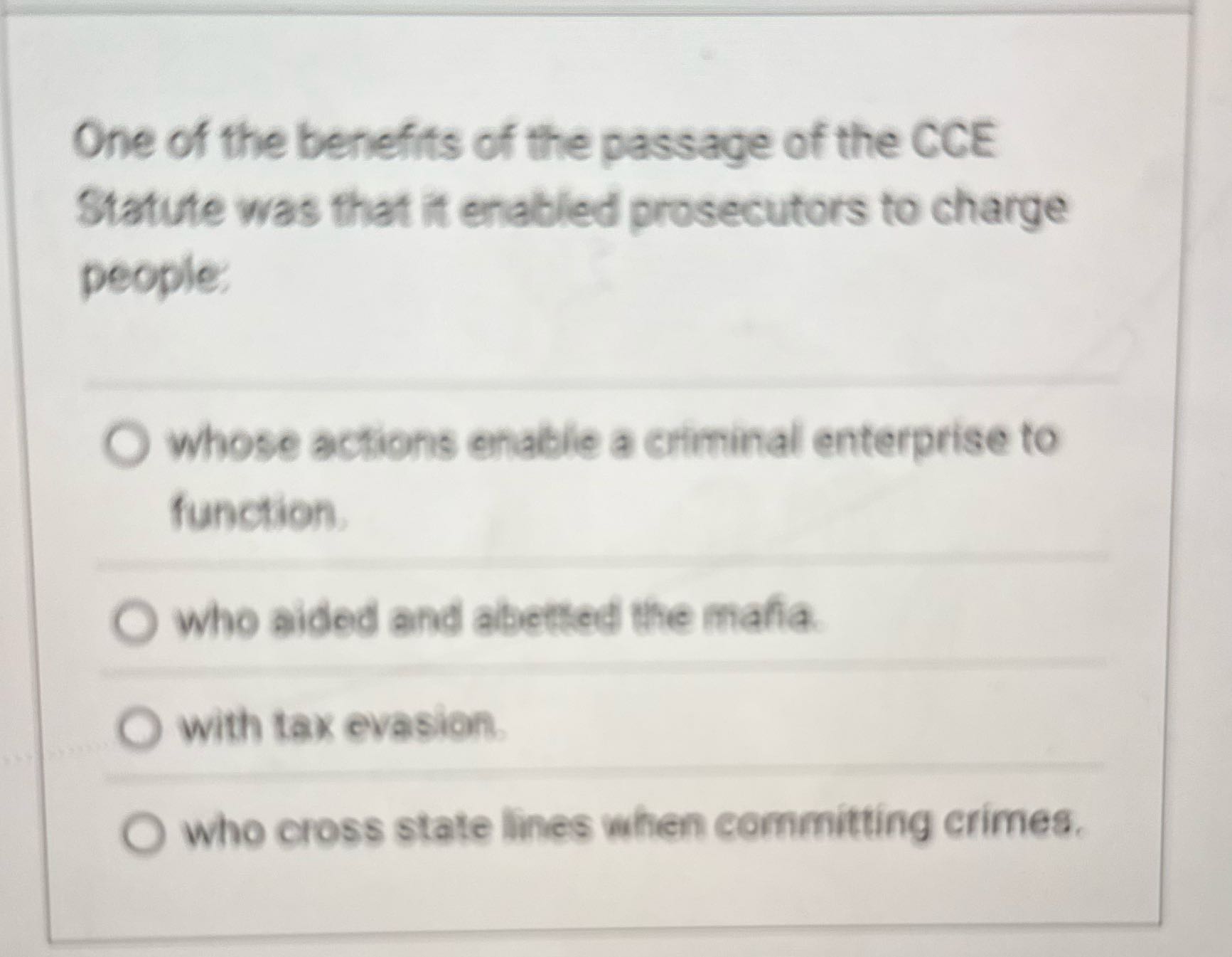 Cjus 400 One of the benefits of the passage of