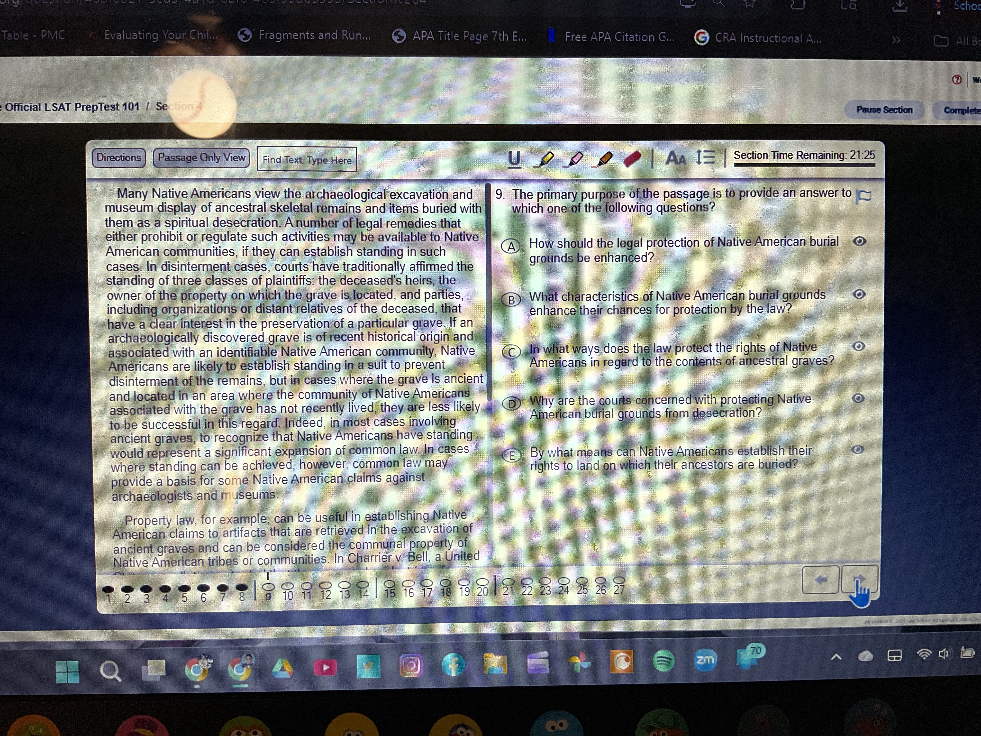 LSAT Prep 101 section 4 Scho Table - PMC K