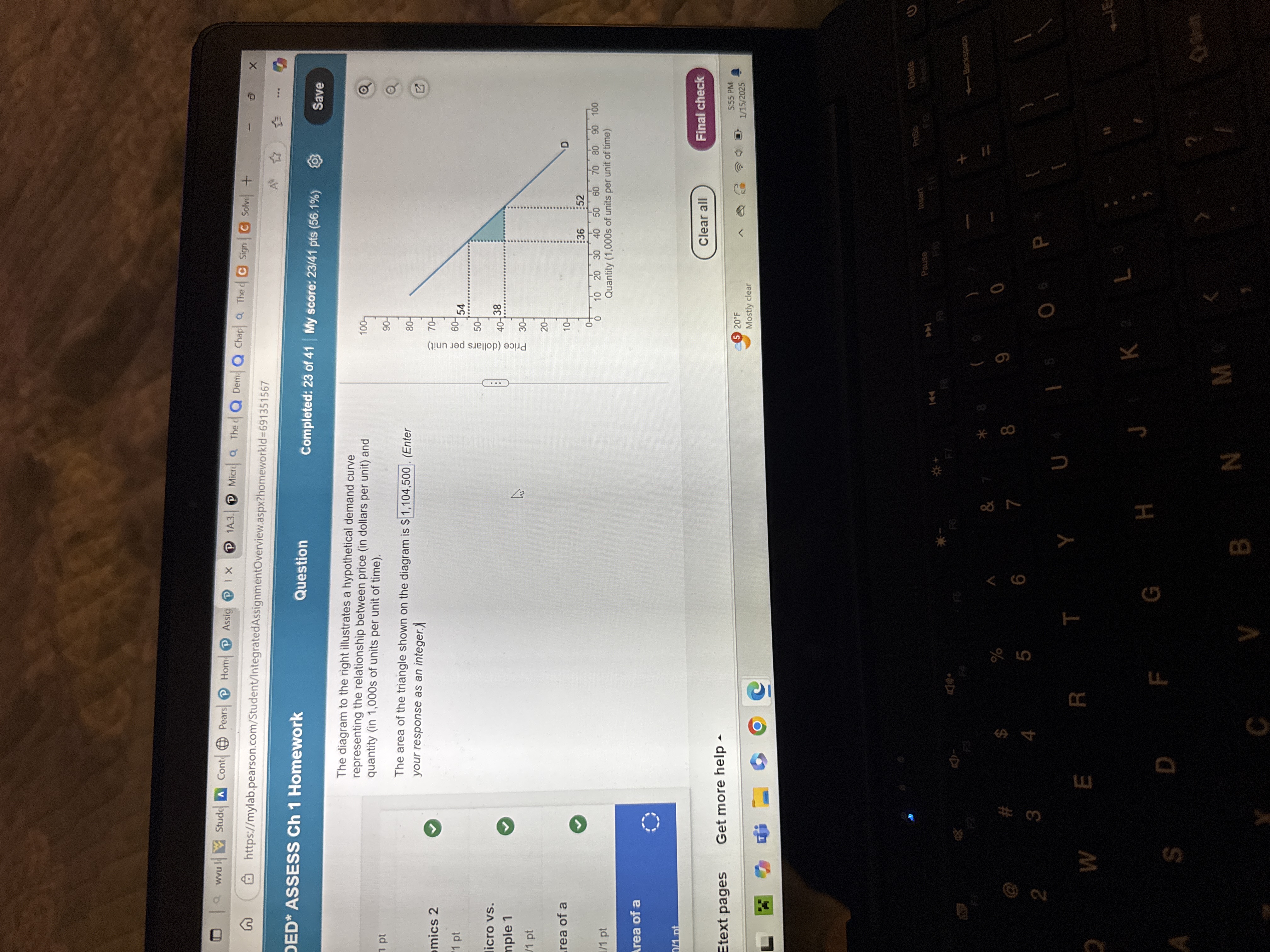 | a wulf Stude A Cont @ Pears @ Hom @ Assig @ 1 X