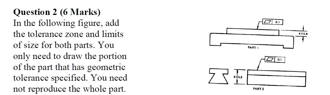 Question 2 (6 Marks) In the following figure, add